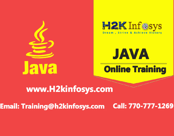 Java Online Training Course by H2KInfosys