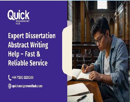Expert Dissertation Abstract Writing Help