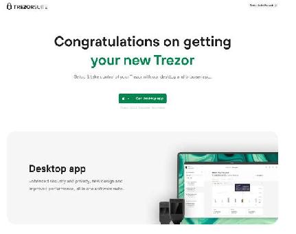 Trezor.io/start - official setup