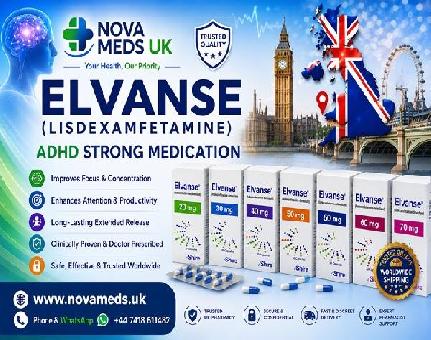 Buy Elvanse ADHD Medication Online With UK Deliver