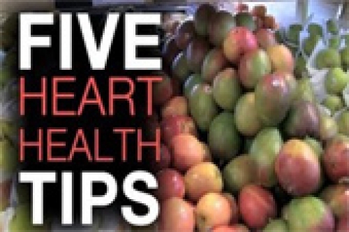 top 5 heart health tips