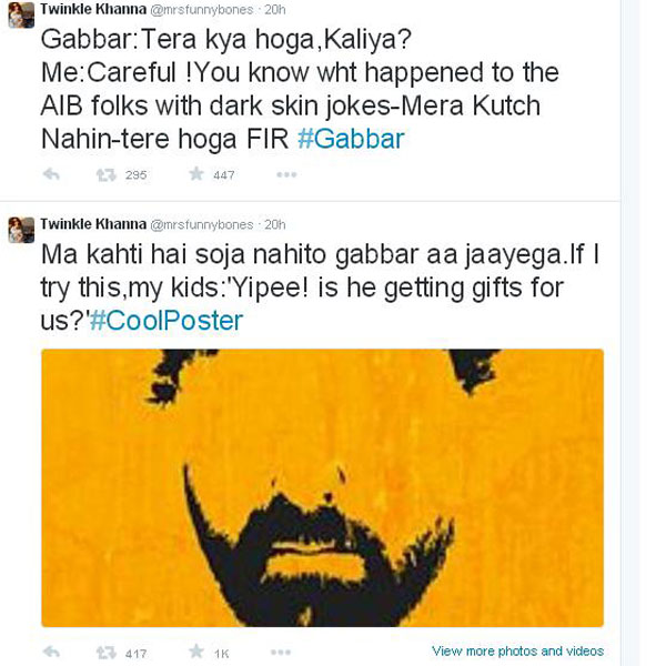 Twinkle Khanna Tweet