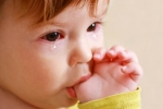 Common Cold, Watery eyes in Babies symptoms, real causes does your baby have watery eyes, Conjunctivitis
