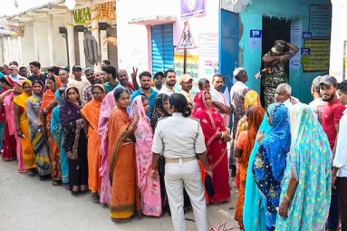 Bihar votes in First phase of Polls