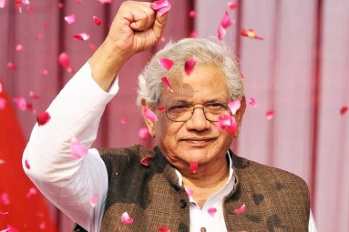 Veteran CPM leader Sitaram Yechury passed away