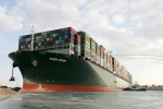 Ever Given container ship news, Ever Given container ship accident, suez canal container ship ever given refloated again, Satellite data