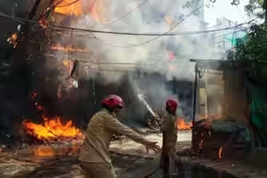 Delhi's Malviya Nagar hotel fire kills 21