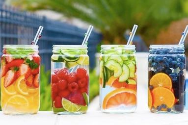 Burn body fat with detox waters