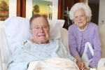 President, Houston hospital, george h w bush discharged, Houston methodist hospital