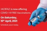 AZ Event, Arizona Current Events, iacrfaz is now offering covid 19 free vaccinations, W maryland ave