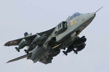 Indian Air force Jaguar fighter plane crashes In Uttar Pradesh