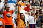 howdy modi photos, howdy modi event in houston, in pictures narendra modi indian americans at howdy modi, Mother india