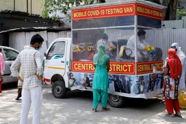 Indian coronavirus spread faster than the first wave