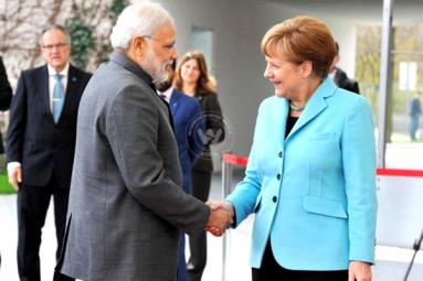 Over 1bn Euros Sealed For Indian Solar Projects By Modi, Merkel