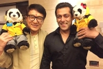 Jackie Chan news, Jackie Chan, jackie and salman khan bond in mumbai, Jackie chan