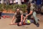 JusticeForLucca, JusticeForLucca hastag, justiceforlucca video of florida police violently thrashing an unarmed black teen goes viral, Mcdonald s