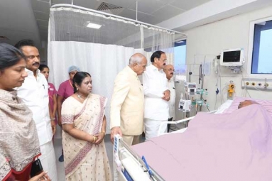 DMK Chief Karunanidhi's Health Critical