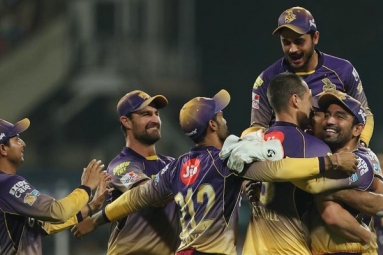 Kolkata Knight Riders Reaches Top of The Table