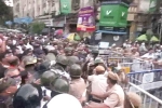 Kolkata Protesters, Kolkata Rape and Murder Case new breaking, kolkata protesters break barricades cops use tear gas, Sanjay roy