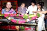 Indira Devi, Indira Devi last rites, mahesh babu s mother indira devi laid to rest, Hyderabad