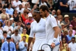 andy murray, andy murray, andy murray and serena williams knocked out of wimbledon mixed doubles race, Andy murray