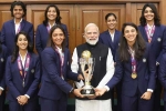 India Women World Cup Champions celebrations, Narendra Modi, narendra modi felicitates women s world cup champions, Chess India Women World Cup Champions celebrations, Narendra Modi, narendra modi felicitates women s world cup champions, Chess