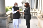 Narendra Modi and Kamala Harris latest updates, Narendra Modi, narendra modi s special gift to kamala harris, Indian americans