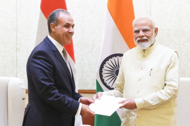 Narendra Modi meets Egypt Foreign Minister in Delhi