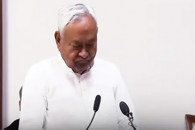 Nitish Kumar Takes Oath as Rajya Sabha MP