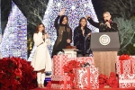 Obama lights National Christmas, Obama lights National Christmas, obama lights national christmas tree for final time, Chance the rapper
