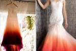 period stain wedding dress, fashion trends, bride slammed for dressing in period stain wedding attire that looked like a stained tampon, Bikini