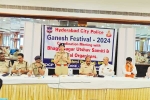 Hyderabad City Police for Ganesh Chaturthi breaking news, Vinayak Mandaps, precautionary measures issued by hyderabad city police for ganesh chaturthi, Vv vinayak