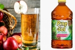 preschool kids given pine Sol, Pine Sol given to kids, preschoolers served with cleaning liquid to drink instead of apple juice, Preschoolers