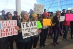 Denver people protest against Immigration rule, Denver people demonstrate protest against Donald Trump, denver people protest at dia, Second day of protest Denver people protest against Immigration rule, Denver people demonstrate protest against Donald Trump, denver people protest at dia, Second day of protest