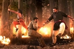 RRR shoot latest, RRR budget, rrr trailer rajamouli promises one more feast, Rrr trailer