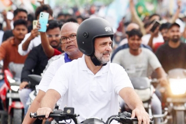 Rahul Gandhi&#039;s Bihar Yatra Route: Congress Trailing in all Seats