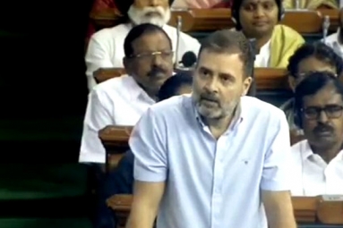 One More Naughty Act From Rahul Gandhi Sparks Row