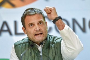 Rahul Gandhi Hits Out at PM Modi, Calls Him ‘Coward’