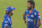 Rohit Sharma Vs Hardik Pandya updates, Mumbai Indians, rohit sharma and hardik pandya into an argument after mi vs gt match, Mumbai indians