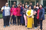 Indian, Americans, several indian americans cast early ballots in charlotte, Sri kulkarni