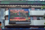 Arrow Greentech all time high, Adani ports share fall, stock markets crashed on monday, Asd