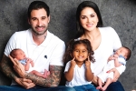 Sunny Leone news, Sunny Leone updates, sunny leone adopts two baby boys, Daniel weber