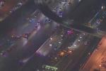 trump protest in LA, trump protest in LA, thousands protest trump in la blocking 101 freeways, One direction