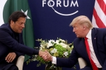 Davos, Donald trump, trump again offers to mediate the kashmir issue after meeting imran khan at davos, Pakistan premier