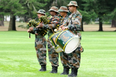 Watch: U.S. Army Band Plays Jana Gana Mana for Indian Soldiers