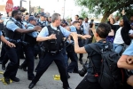 Violent Protests, Chicago, fatal police shooting ignites violent protests in chicago, Chicago police department