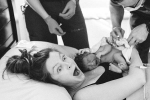 pregnancy and parenting, instgram, mother s moment of surprise perfectly captured after she births a boy while expecting a girl goes viral, Jolly