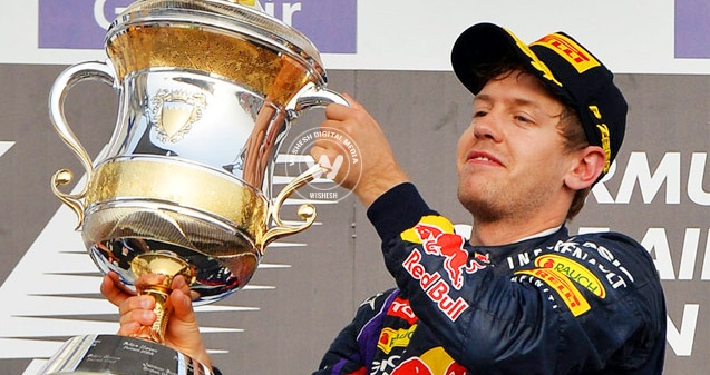 Sebastian Vettel cinches Indian Grand Prix win for 3rd time},{Sebastian Vettel cinches Indian Grand Prix win for 3rd time