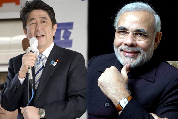 Narendra Modi Shinzo Abe Twitter friendship takes off },{Narendra Modi Shinzo Abe Twitter friendship takes off 