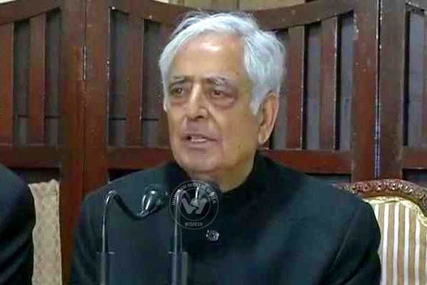 J&amp;K CM Lauds Militants, BJP Maintains Distance},{J&amp;K CM Lauds Militants, BJP Maintains Distance